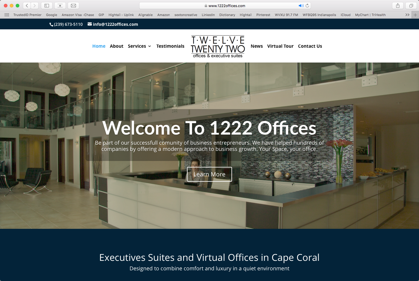1222 Offices Website